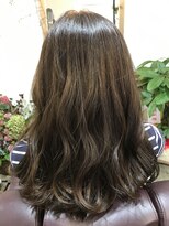 カットアンドリラクゼーション ニコリ(Nicoli)&nbsp;透け感ミディアムモノトーン