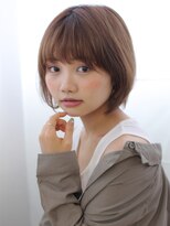 マルシェ(marche)&nbsp;イルミナ艶カラー×ふんわり似合わせボブ/marche田嶋