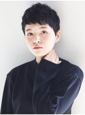 黒髪に似合うベリーショートヘア3　/ ロミー本厚木