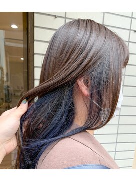 フラット 千葉(Flat.) 酸熱トリートメント×インナーカラー 【千葉】