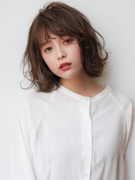 マイラ 銀座(myla) 田村】マロンベージュゆるふわカール大人可愛いミニボブ20代30代