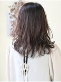 ふんわり毛先だけパーマ