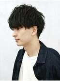 王道ツーブロックマッシュ