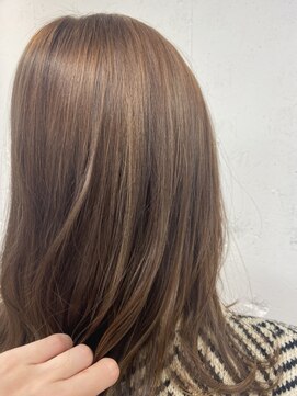 アンドブルー(and blue) ベージュハイライト