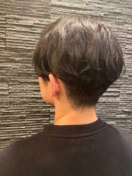 プレミアムバーバー 原宿店(PREMIUM BARBER produce by HIRO GINZA) センターパートショート