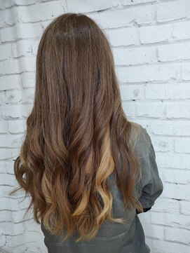 アパルトメント ジェシカ(l'appartement de Jessica) ロング×インナーカラー