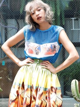 リブロ 三軒茶屋(LIBRO) パンク×外ハネレイヤー