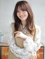 ナオシ エリアツー 北大和店(nao c area2)&nbsp;今どきロングは、顔まわりでふんわり感