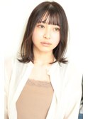 ◇外ハネ◇ミディアム◇ワンカール◇安岡敦人
