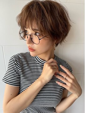 ルポ 京都四条河原町店(repos) 無造作ショートヘア