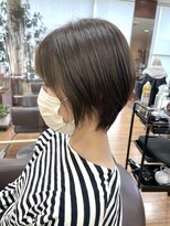 マール(marl) 【marl.】大人ショート×透明感カラー @30代40代50代/鈴鹿