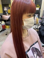 美容室 アドン(Adorn)&nbsp;ピンクカラー