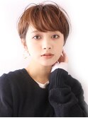 耳掛けマッシュショート/前髪あり/表参道/30代40代50代