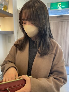 グランドール リュクス(Grandoll Luxe) オリーブベージュ×顔まわりカット