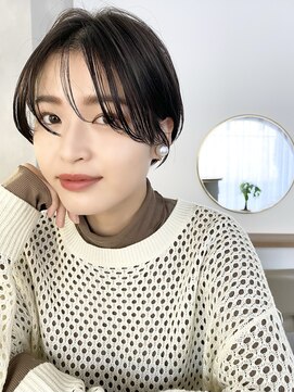サークル(circle) 大人可愛い20代30代40代50代小顔ショートボブ丸みショートくびれ