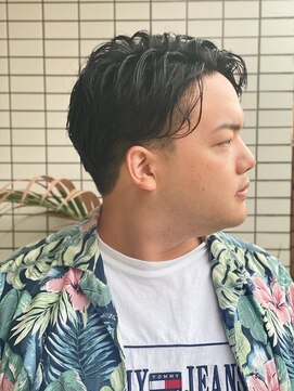 スウェル 船橋店(Swell) ハイライト/マッシュパーマ/ウルフ/波巻き/メンズ