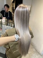 ラフ 難波店(LAFF)&nbsp;#黒髪#ボブルフ#ネビージュ#小顔#ワンレン