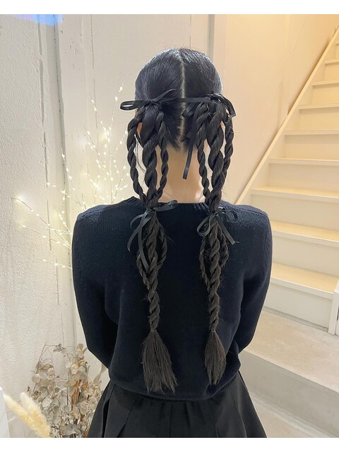 ツインねじねじアレンジ