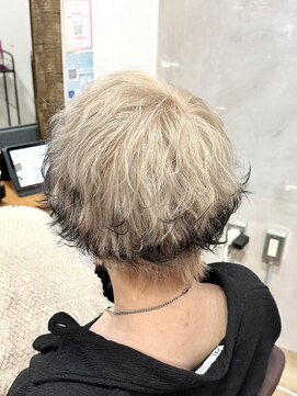 ロア 福岡天神本店(LORE) ダブルカラーベージュカラーケアブリーチカラーハイトーンカラー