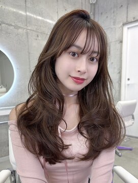 アイシー 表参道(ICY) 上品可愛い韓国ヘア＊内巻きレイヤーカット【木南育】