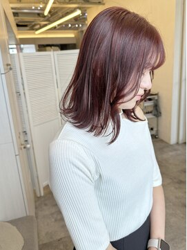 アナ ラーナ(Anna Lanna) チェリーレッド×イルミナカラー＊森本ひろか＊