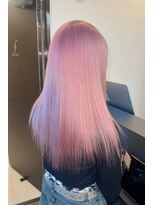 ヘアーエクステンド エフ 渋谷(f)&nbsp;ペールピンクヘアー