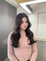 フォーカスジャパン(FOCUS JAPAN)&nbsp;小顔外ハネミディアムアッシュ20代30代40代くびれミディ韓国ヘア