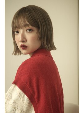 シーム 天神大名店(SEAM) ボブ　Recommended for  20s to 30s.