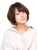 丸みボブショート【中山】
