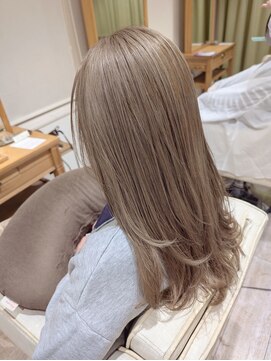 ルシードスタイル リム(LUCIDO STYLE Rim) スモーキーベージュ×透明感ハイトーン