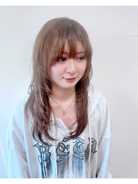 ヴィサージュクオン(VISAGE Quon) 韓国風ウルフヘア　ハッシュカット