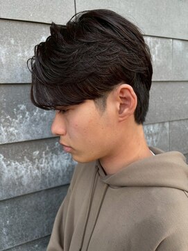 ニアウ 伊勢崎連取店(Niau) センターパートニュアンスパーマコンマバング