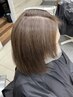 カット×白髪ぼかしハイライトor白髪剥がしカラー×2stepTR×ナノバブルmarbb