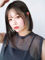 レノラ 本町(LENORA)&nbsp;☆レイヤーカット毛先ワンカールくせ毛風カール薄めバングデジパ