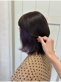 フェイスフレーミング/イヤリングカラー/ラベンダーカラー
