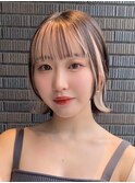30代40代大人女性/前髪ありショートボブ/ショートヘア/髪質改善
