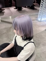 ジェム(GEM) 《RIHO》ホワイトラベンダー×ブラック