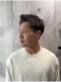 アップバングショート