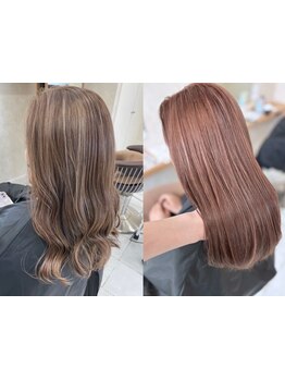 『白髪で悩む』ではなくて『白髪も楽しむ』デザインカラーをご提案。ワンランク上のグレイカラーを是非！