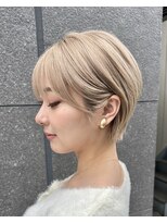 メモリーズ 表参道(Memories) 大人かわいい小顔ショートショートヘア30代40代50代白髪ぼかし