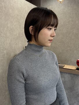 コク 千葉駅西口(COQU) ミニボブ/チョコレートブラウン/千葉【積田佳奈】