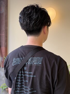 〈浅草 半個室〉爽やかメンズニュアンスパーマ