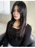 顔まわりレイヤー/ロング