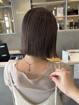 ロテ(LOTE.)の写真/似合わせ×なりたいイメージで、あなたをもっとお洒落に！お家でもサロン帰りのようなスタイルを◎[一宮]