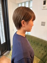 カウチ(Kauti)&nbsp;ショートスタイル、ブリーチありのミルクティーベージュ！