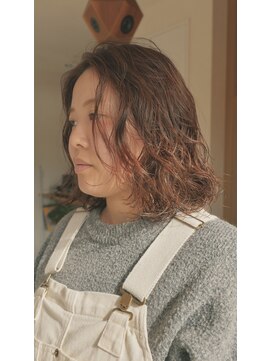 グーム(goom.) 春こそパーマ!暗髪でも垢抜けるニュアンスパーマ×レイヤー