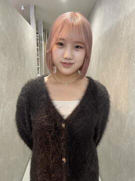 メゾントワ(Maison Toi) pail pink bob