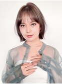 ☆切りっぱなしボブ 韓国風ミディアムレイヤー☆イメチェン