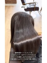 アクロ ヘアー ステージ(ACRO hair stage)&nbsp;髪質改善カラー×オリーブブラウン