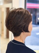サロンイクエヤマザキ 麻布十番(SALON IKUE YAMAZAKI)&nbsp;髪に優しい白髪染め[麻布十番/ショート/50代/60代/ノンジアミン]